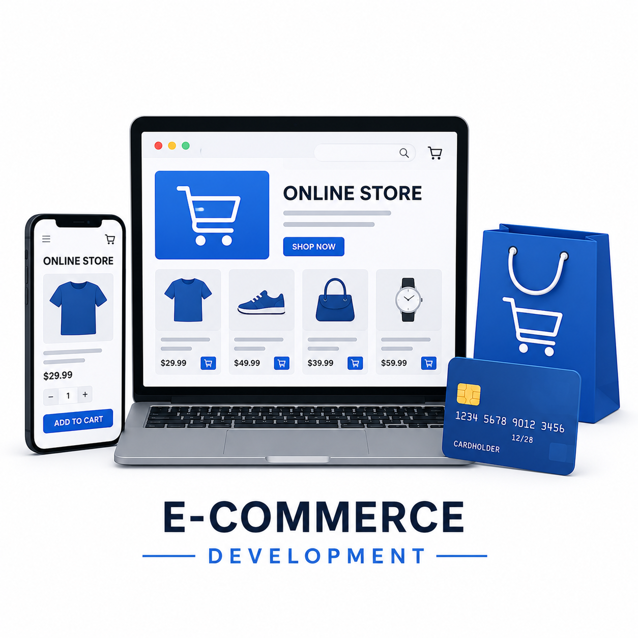 E-Commerce Development illustration