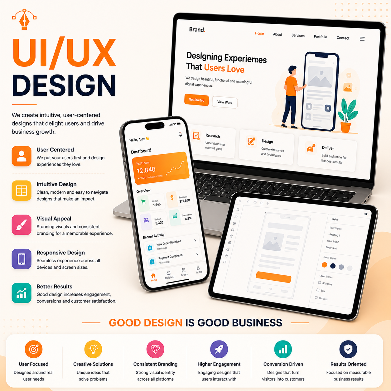 UI/UX Design illustration