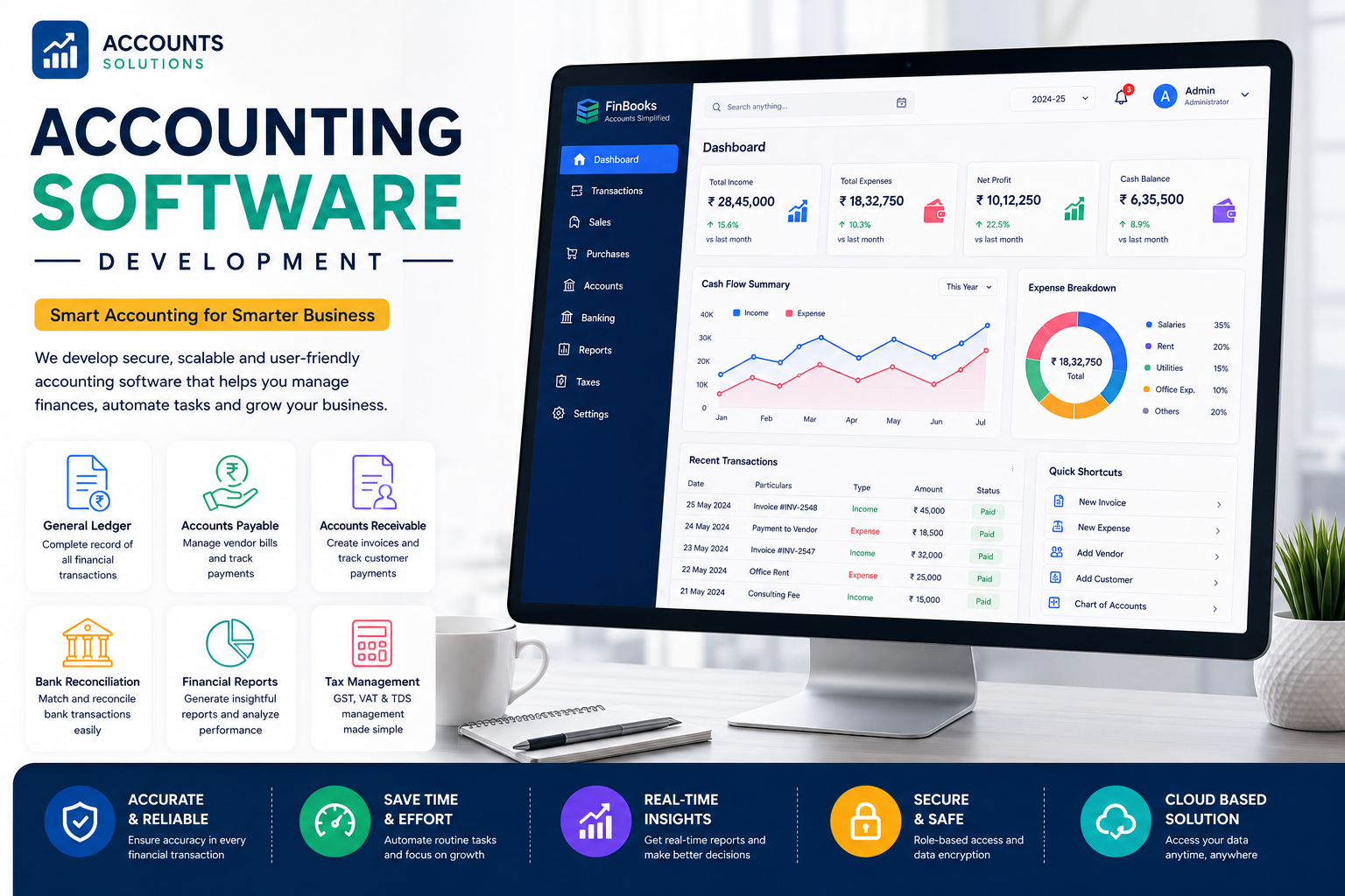 Accounting Software illustration